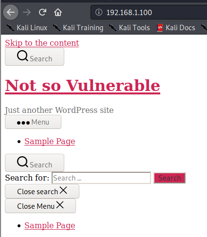 Literally Vulnerable website port 80