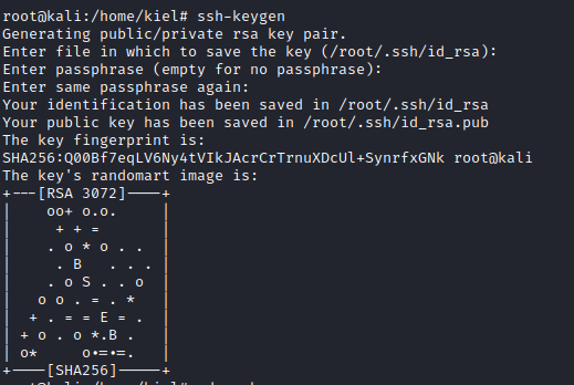 Vulnix root ssh-keygen