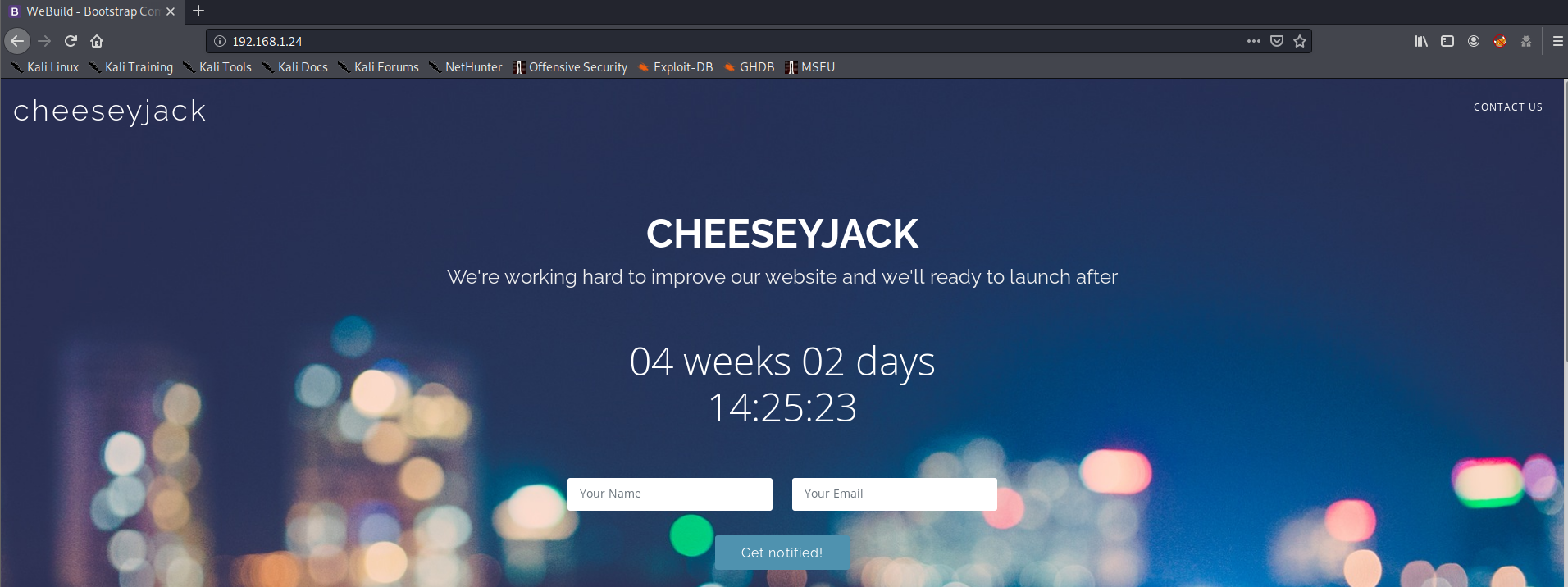 CheeseyJack website