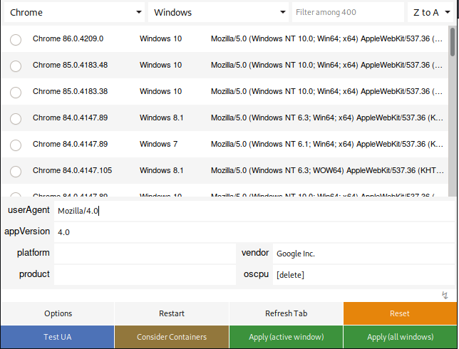 Kioptrix 2014 User Agent