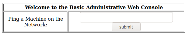 Kioptrix Level 1.1 Basic Admin Console