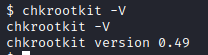 Sick OS 1.2 chkrootkit -V