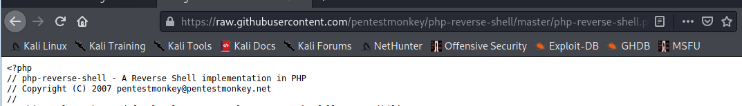 Drifting Blues 2 Pentestmonkey Reverse PHP Shell