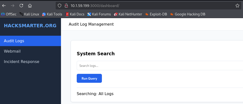Polution Website dashboard