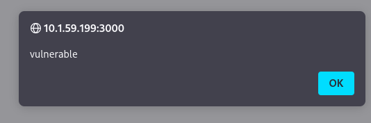 Polution vulnerable javascript